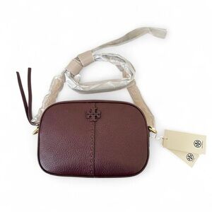 Tory Burch Brown Bag with Gold Hardware